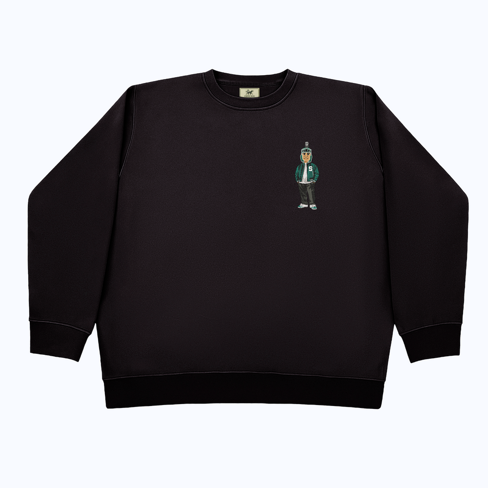 
                      
                        Michigan State 1 Embroidered Crewneck
                      
                    