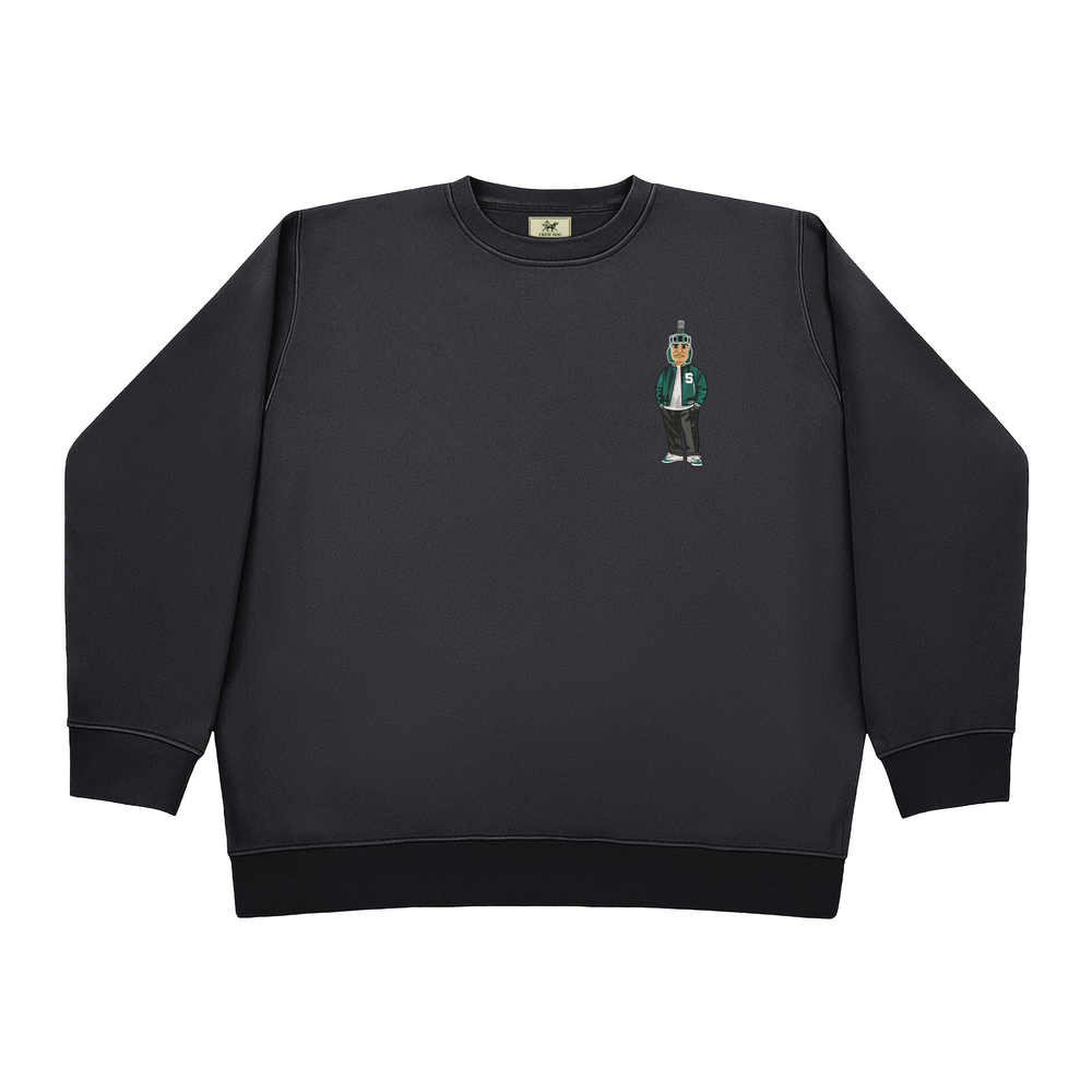 
                      
                        Michigan State 1 Embroidered Crewneck
                      
                    