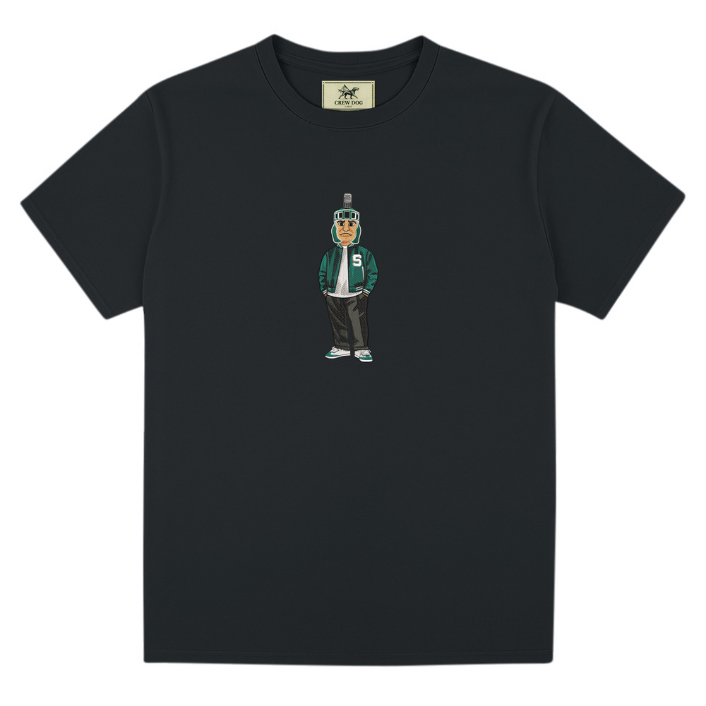 
                      
                        Michigan State 1 Embroidered Tee
                      
                    