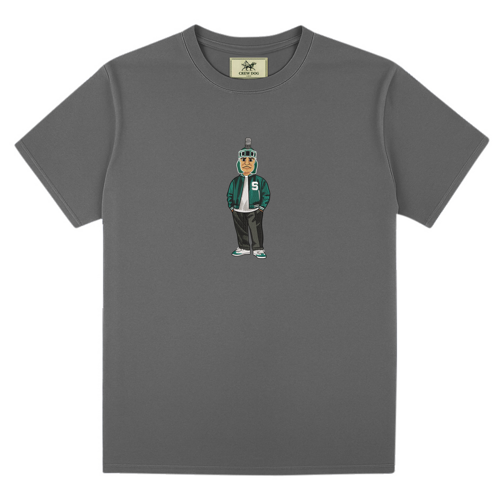 
                      
                        Michigan State 1 Embroidered Tee
                      
                    