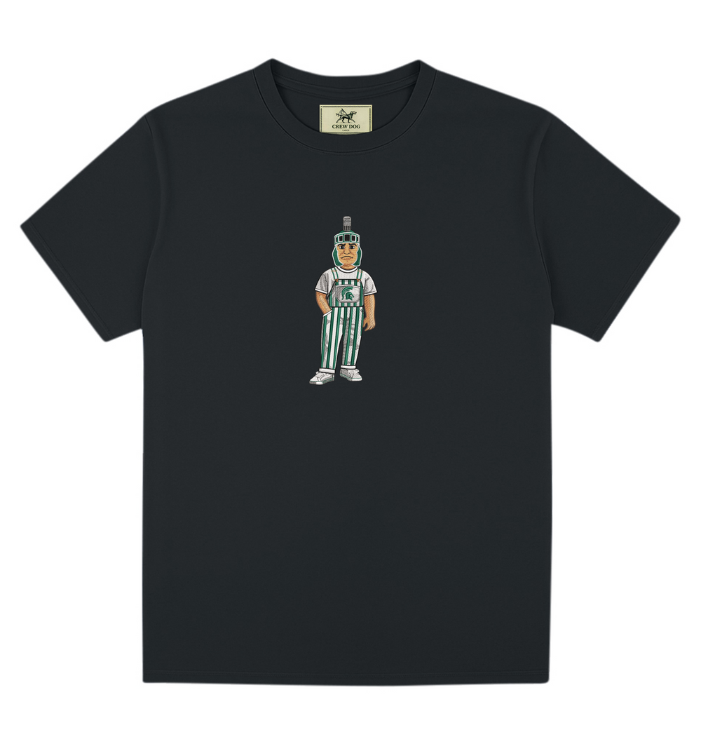 Michigan State 2 Embroidered Tee