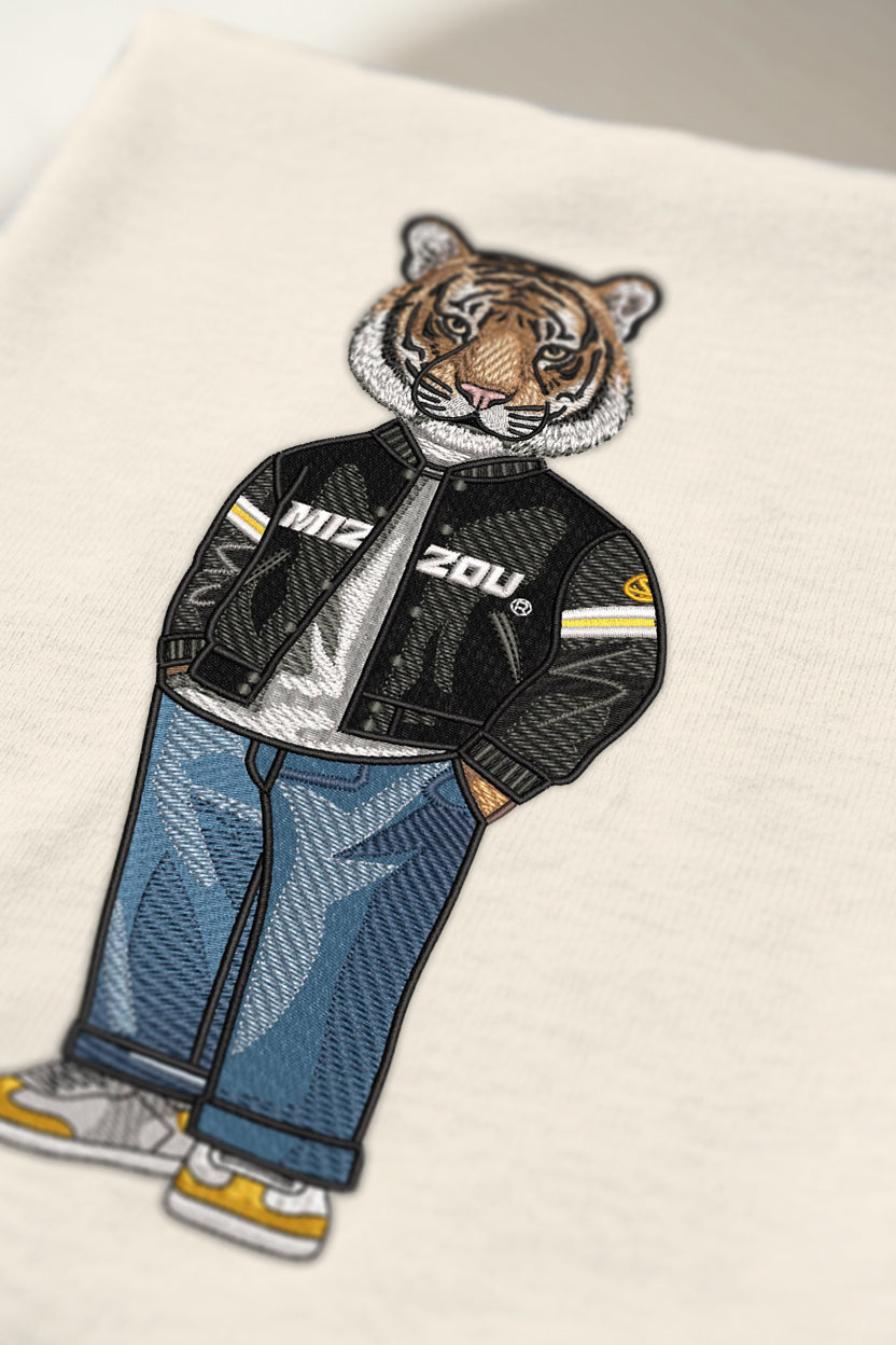 Mizzou 2 Embroidered Hoodie
