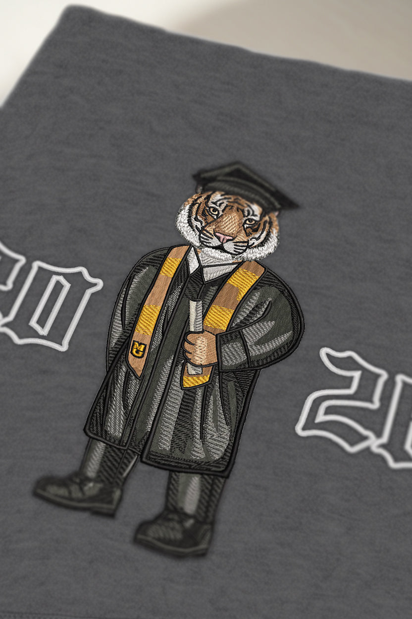 Mizzou Graduation 2026 Embroidered Tee