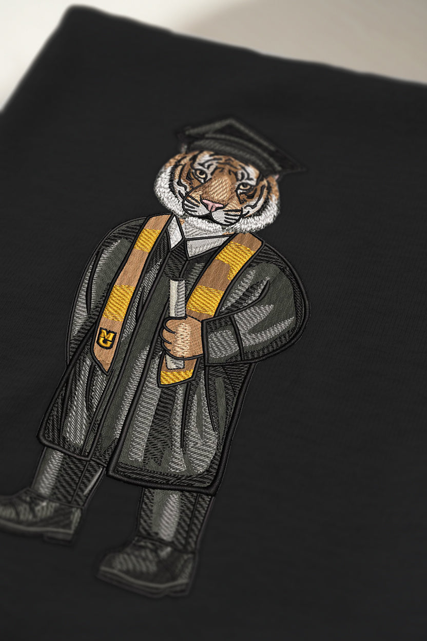 Mizzou Graduation Embroidered Tee