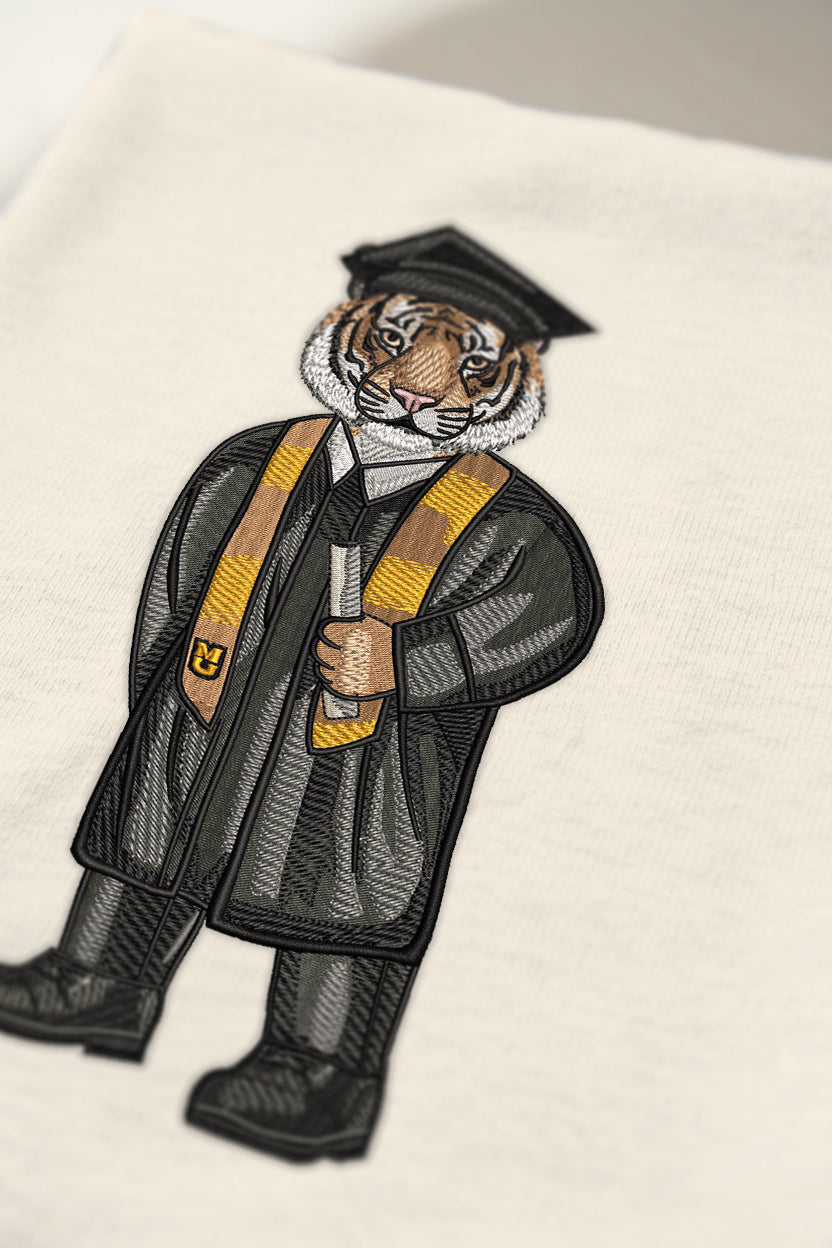 MIzzou Graduation Embroidered Hoodie