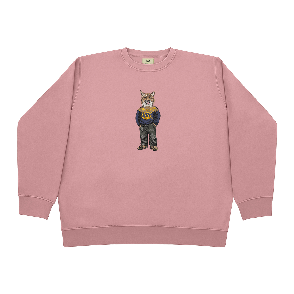 Montana State Sweater Pink Crewneck
