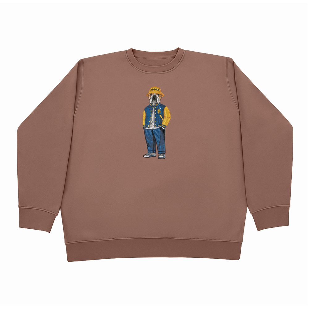 
                      
                        NC A&T Varsity Jacket Crewneck
                      
                    