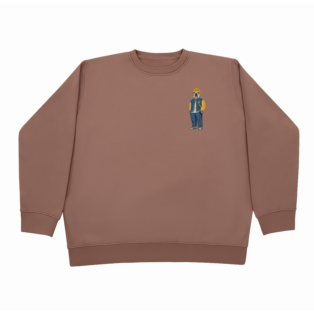 
                      
                        NC A&T Varsity Jacket Crewneck
                      
                    