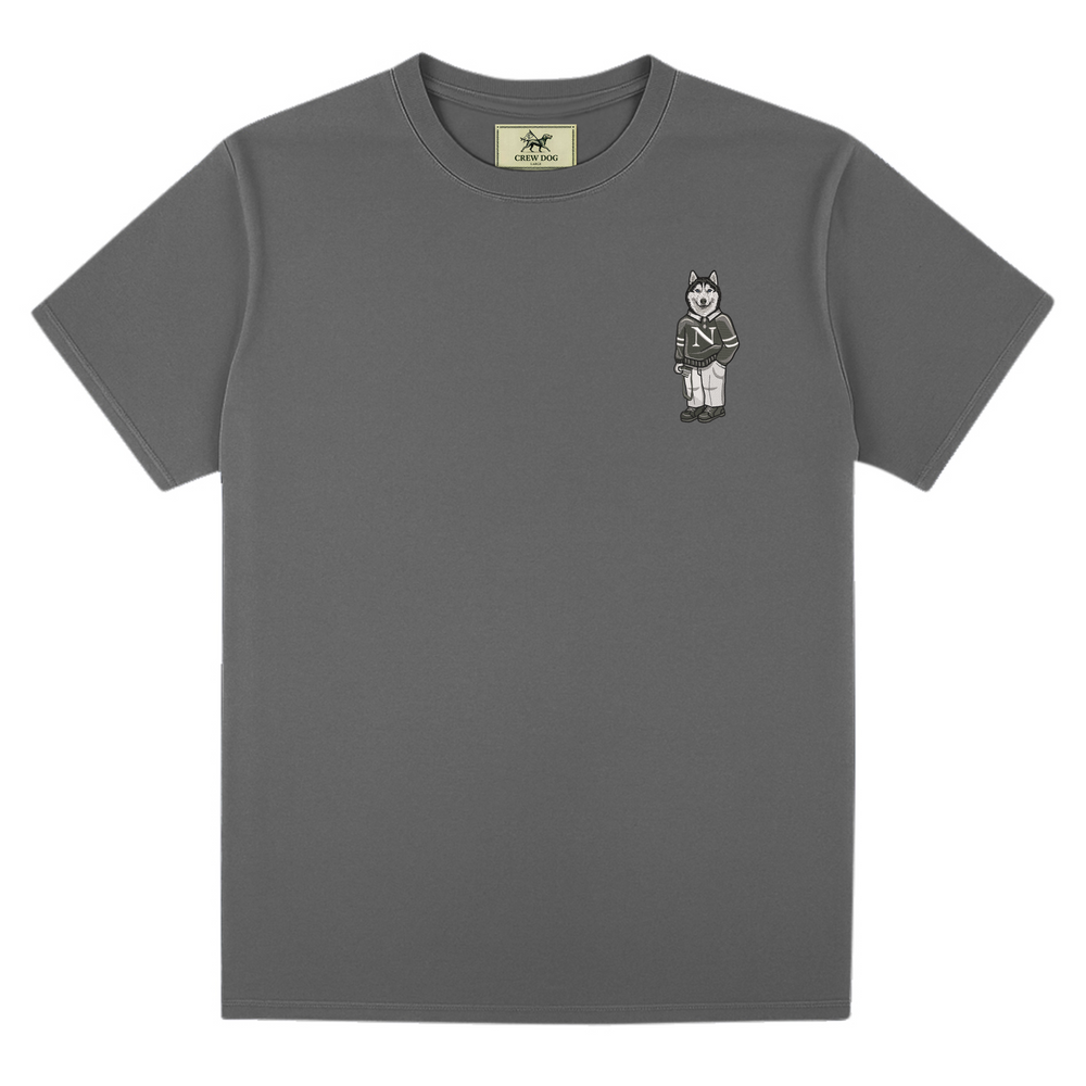 
                      
                        Northeastern Camera Embroidered Tee
                      
                    