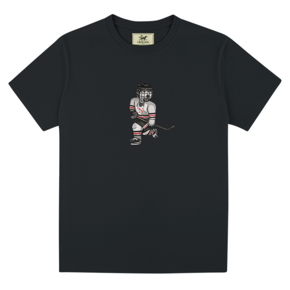 
                      
                        Northeastern Hockey Embroidered Tee
                      
                    