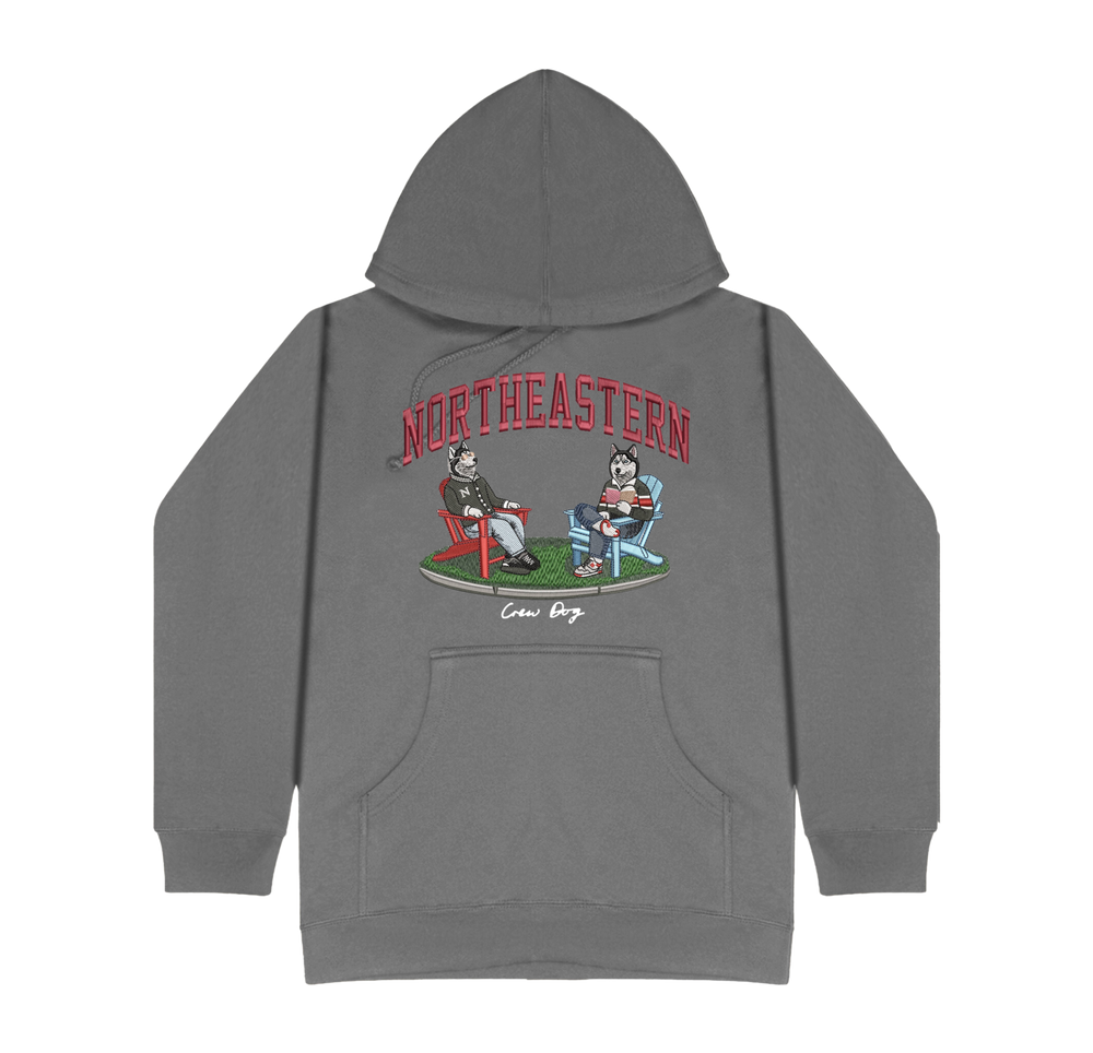 Northeastern Lawn Embroidered Hoodie
