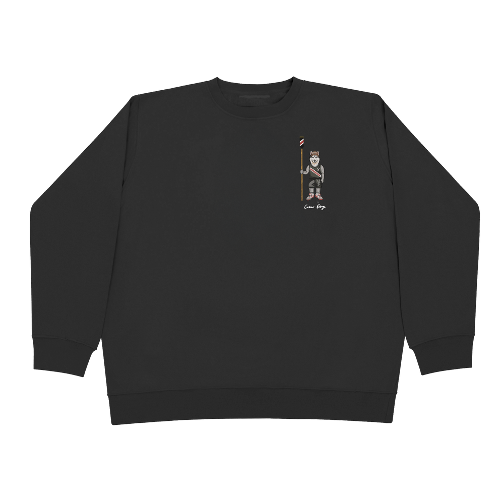 Embroidered Northeastern Rowing Crewneck