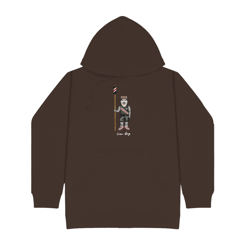 Embroidered Northeastern Rowing Hoodie