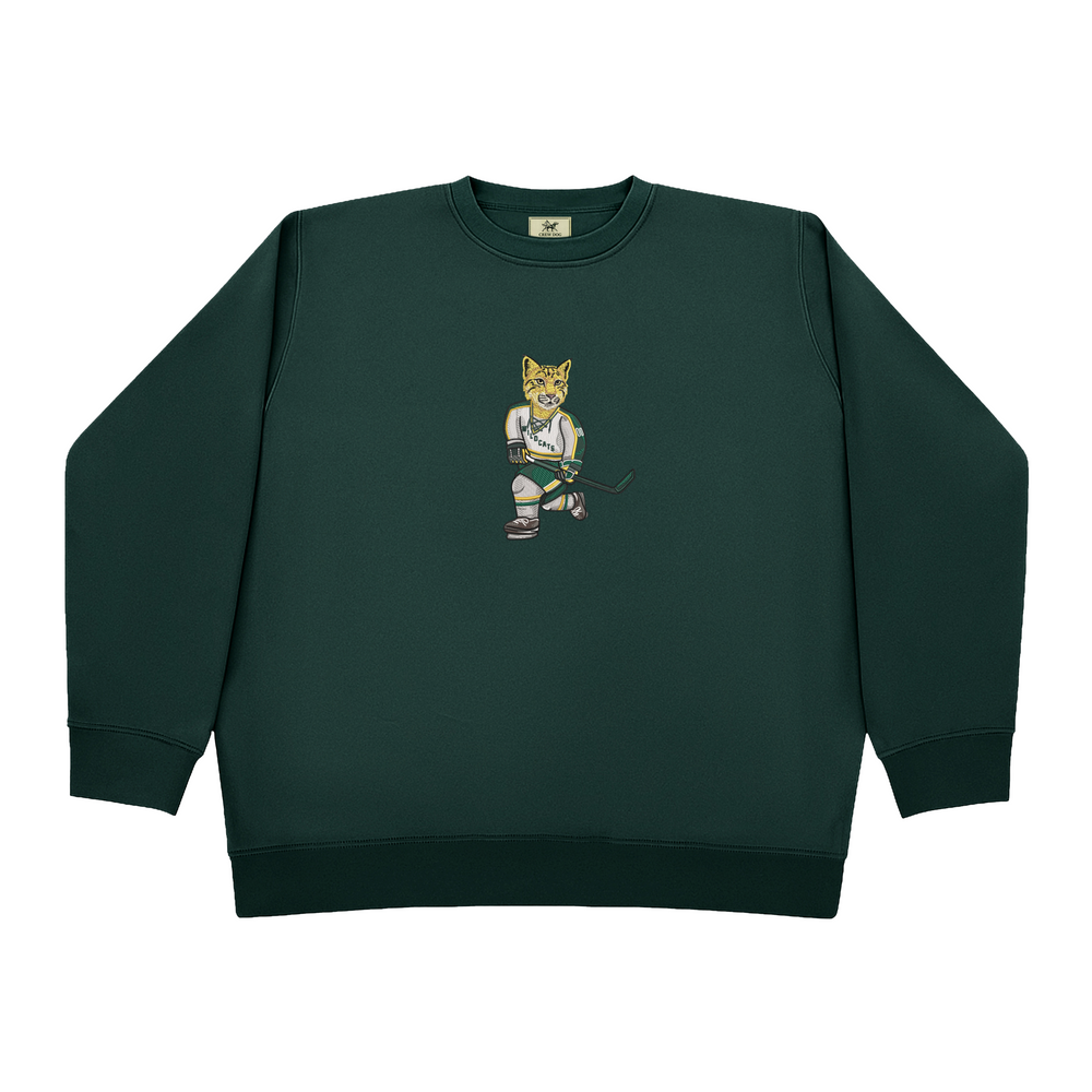 NMU Hockey Embroidered Crewneck