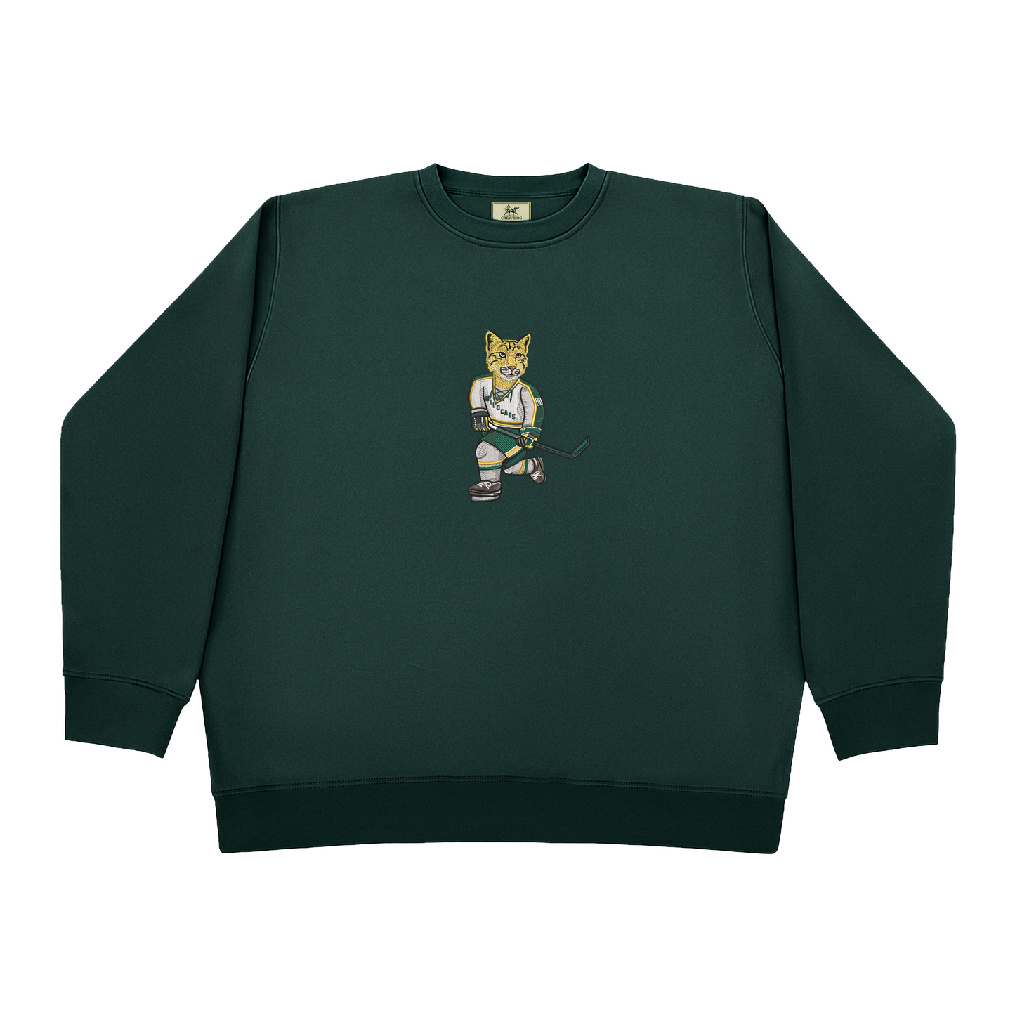 NMU Hockey Embroidered Crewneck