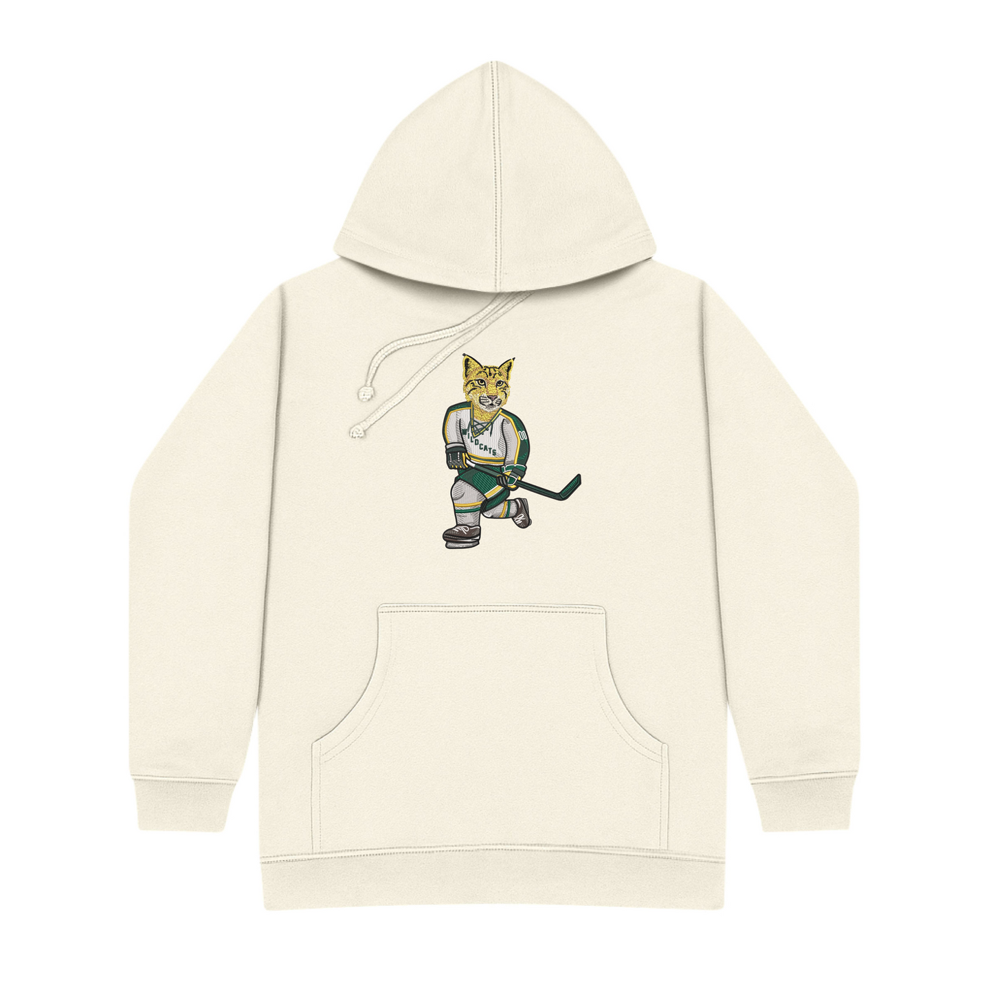NMU Hockey Embroidered Hoodie