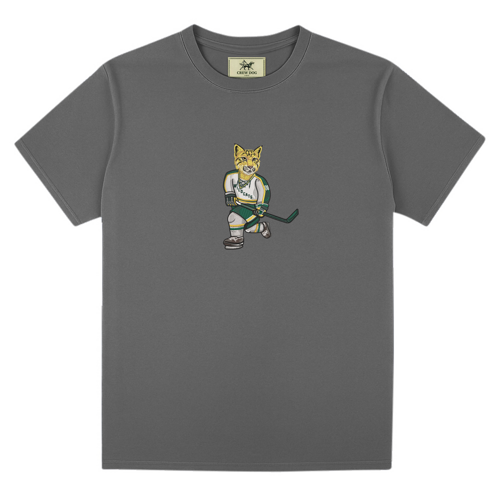 NMU Hockey Embroidered Tee
