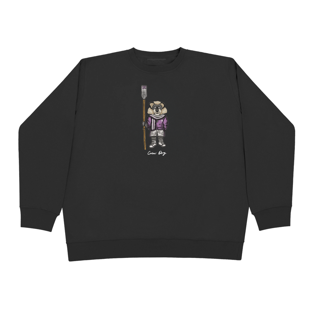 Embroidered Northwestern Crew Crewneck