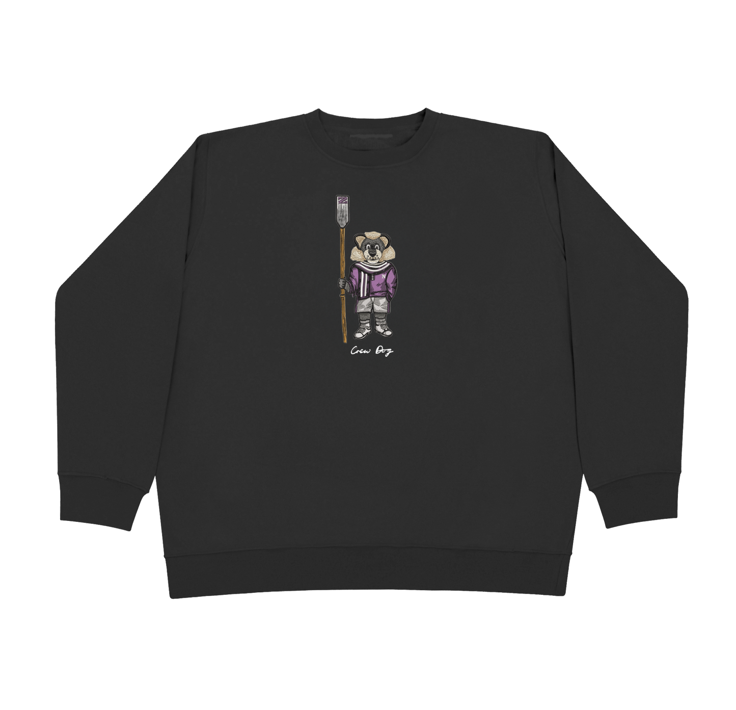 Embroidered Northwestern Crew Crewneck