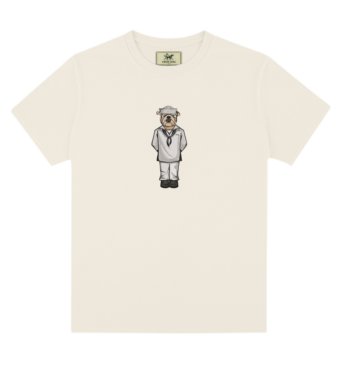 Navy Dixie Cup Embroidered Tee