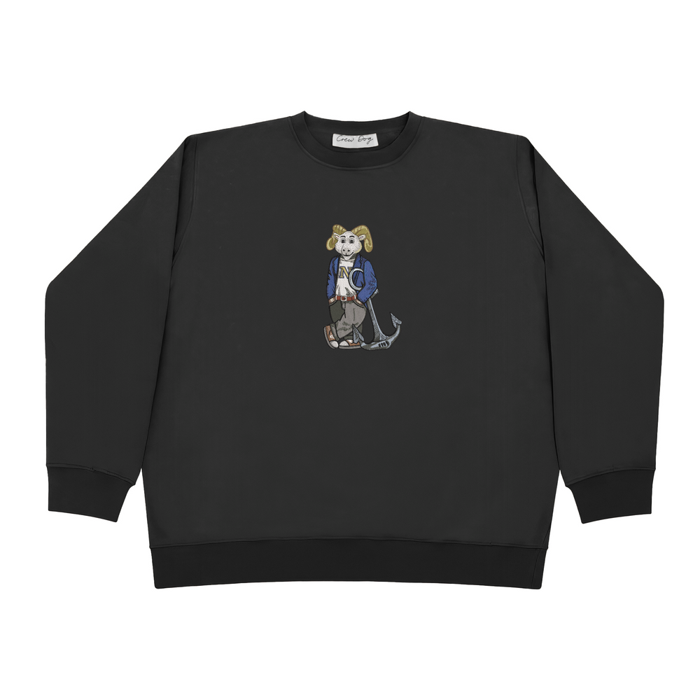 
                      
                        Navy Original Embroidered Crewneck
                      
                    