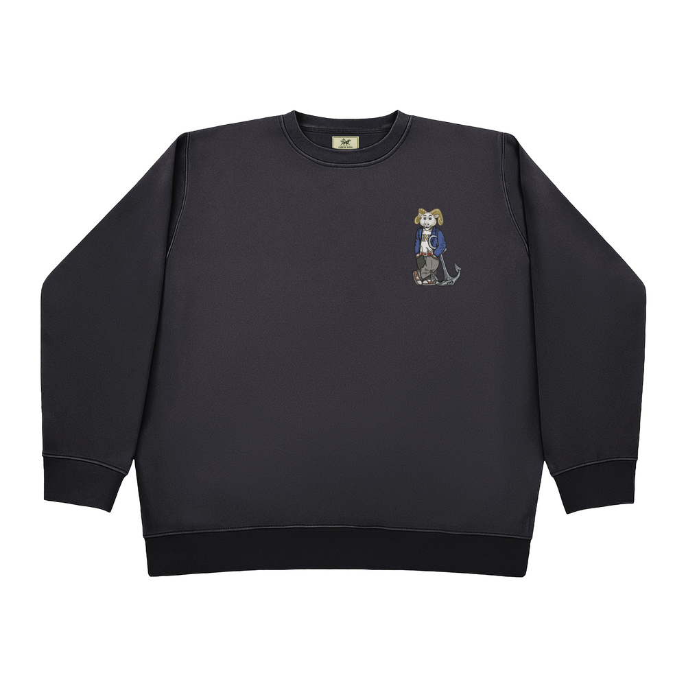 
                      
                        Navy Original Embroidered Crewneck
                      
                    