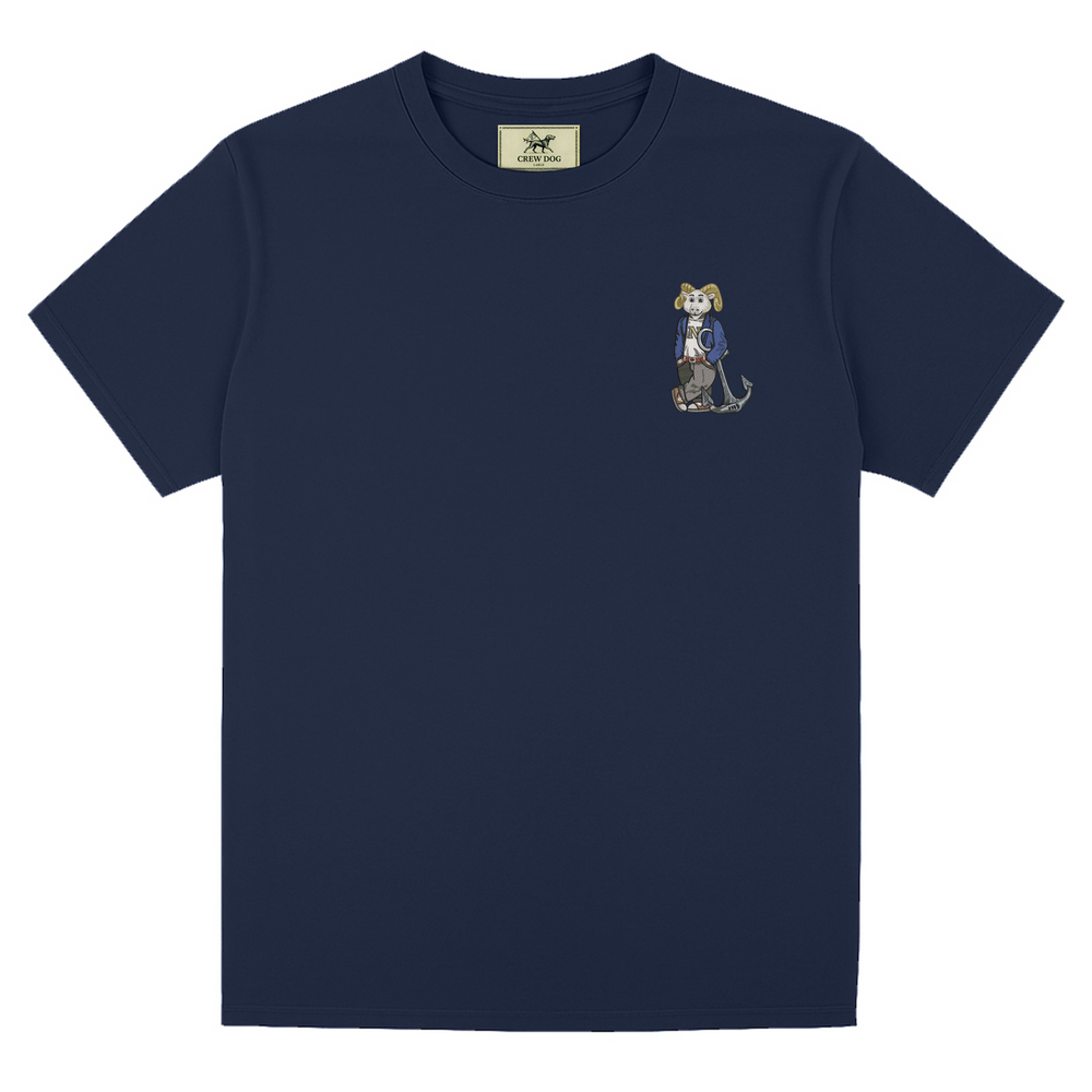 
                      
                        Navy Original Embroidered Tee
                      
                    