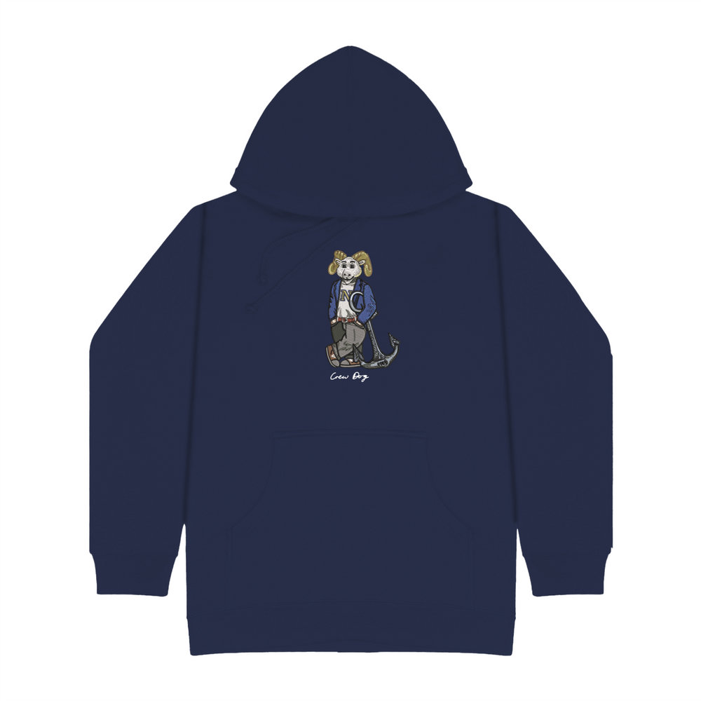 
                      
                        Embroidered Navy Original Hoodie
                      
                    