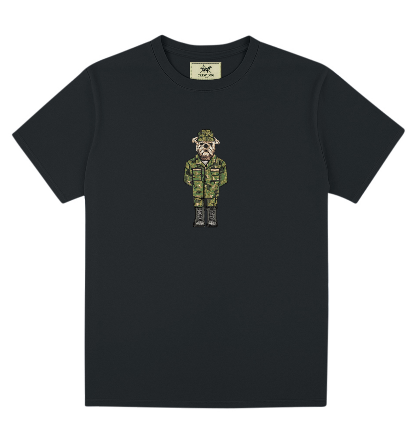Navy Working Uniform Embroidered Tee