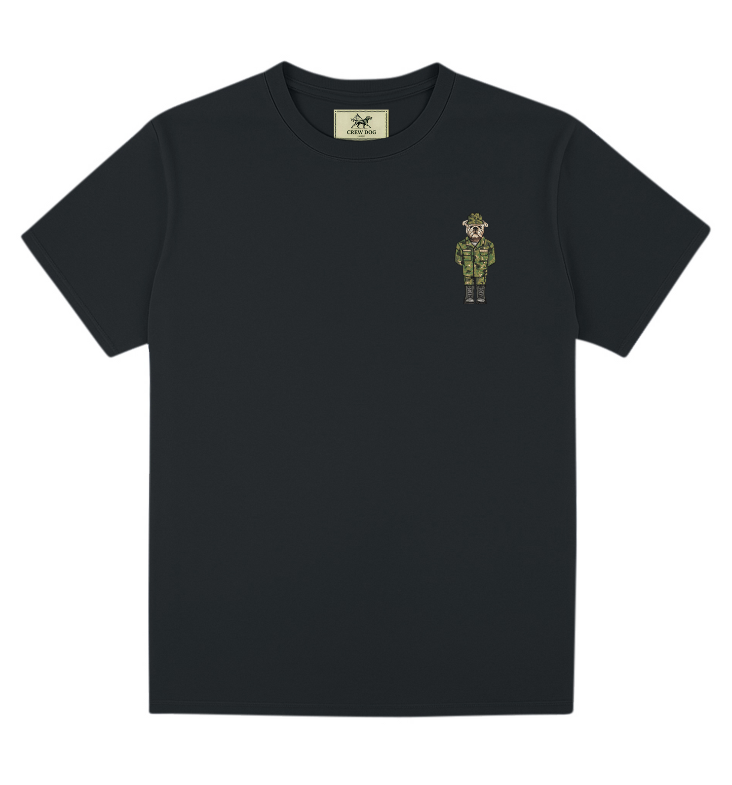 Navy Working Uniform Embroidered Tee