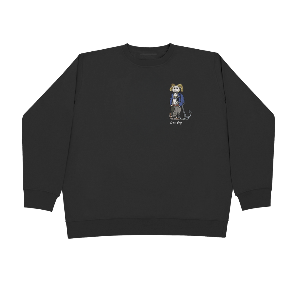 Embroidered Crewneck