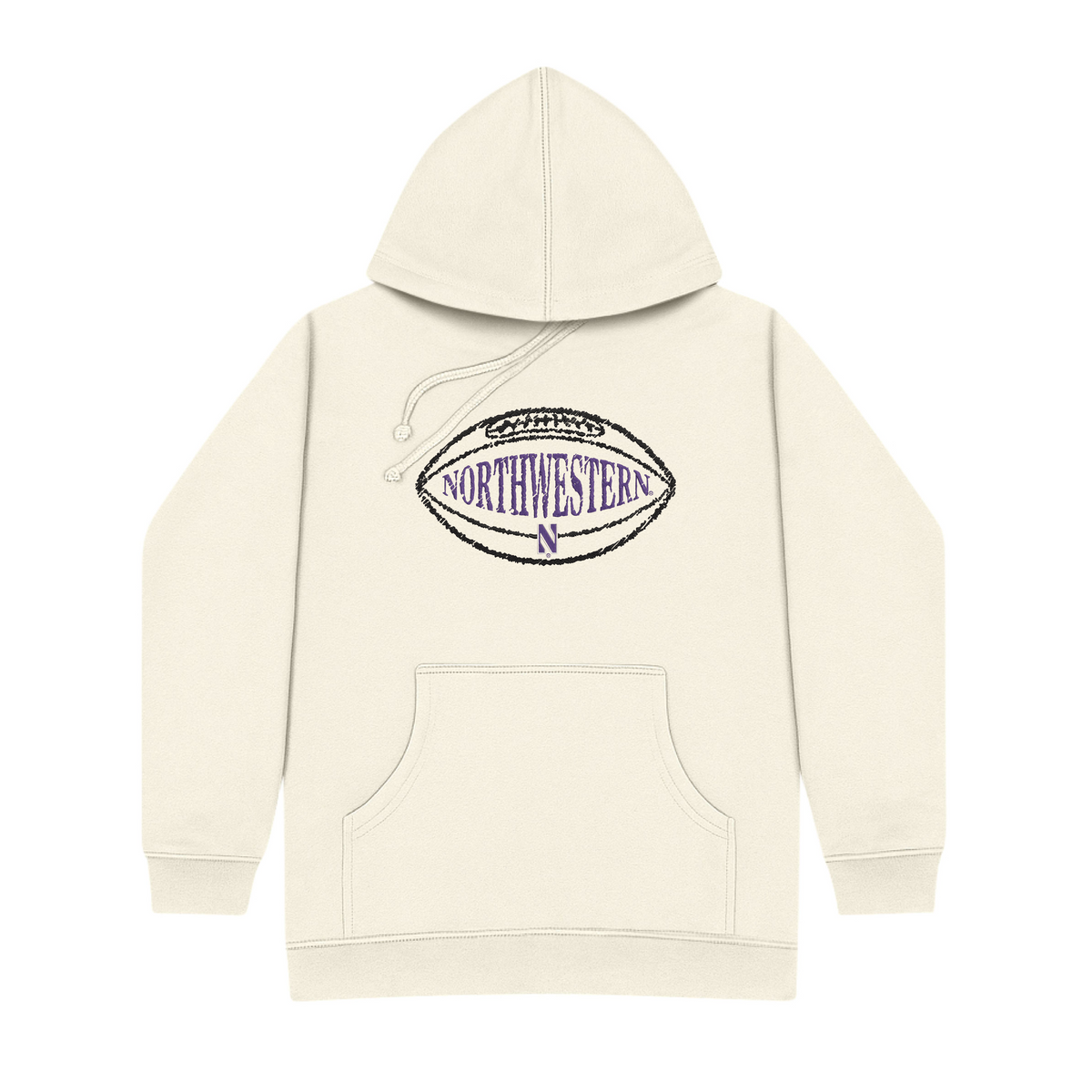 Northwestern Heritage Embroidered Hoodie