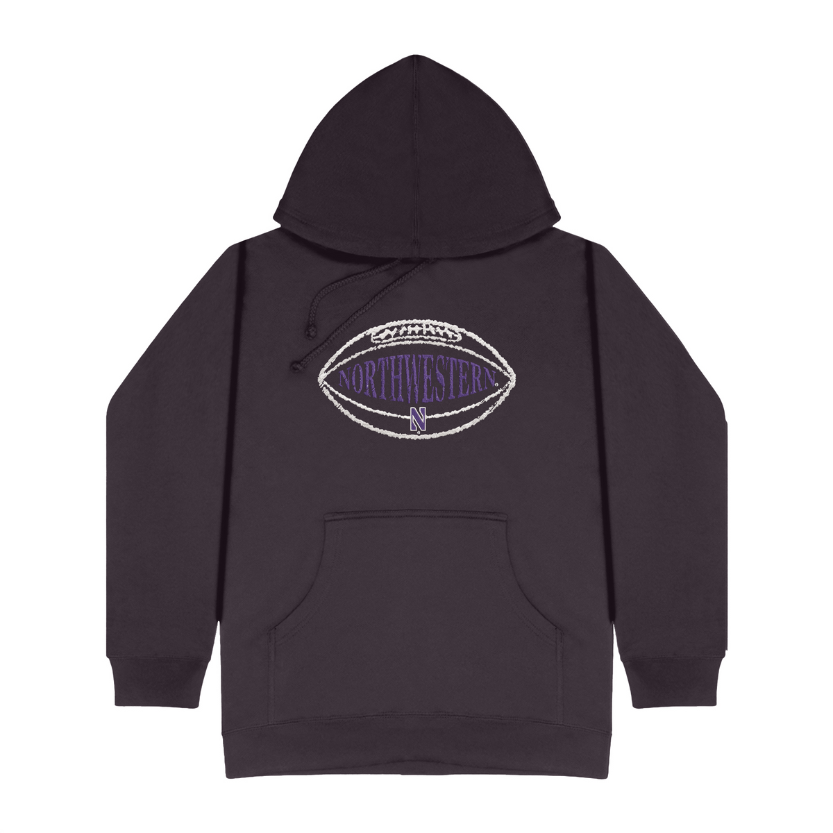 Northwestern Heritage Embroidered Hoodie
