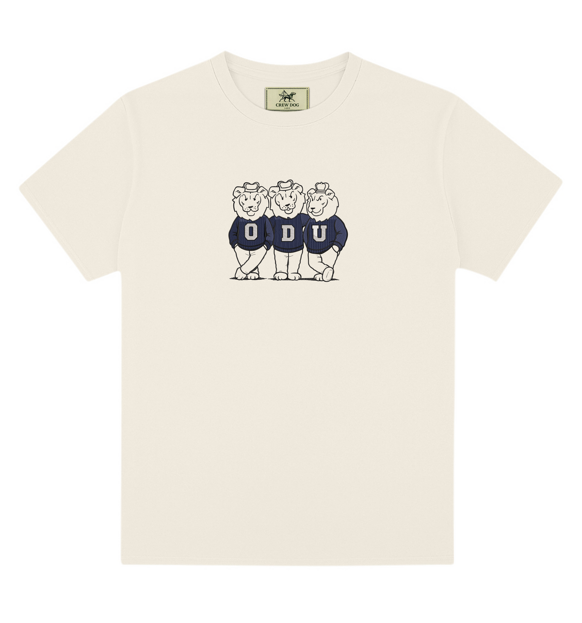 ODU Vintage Embroidered Tee