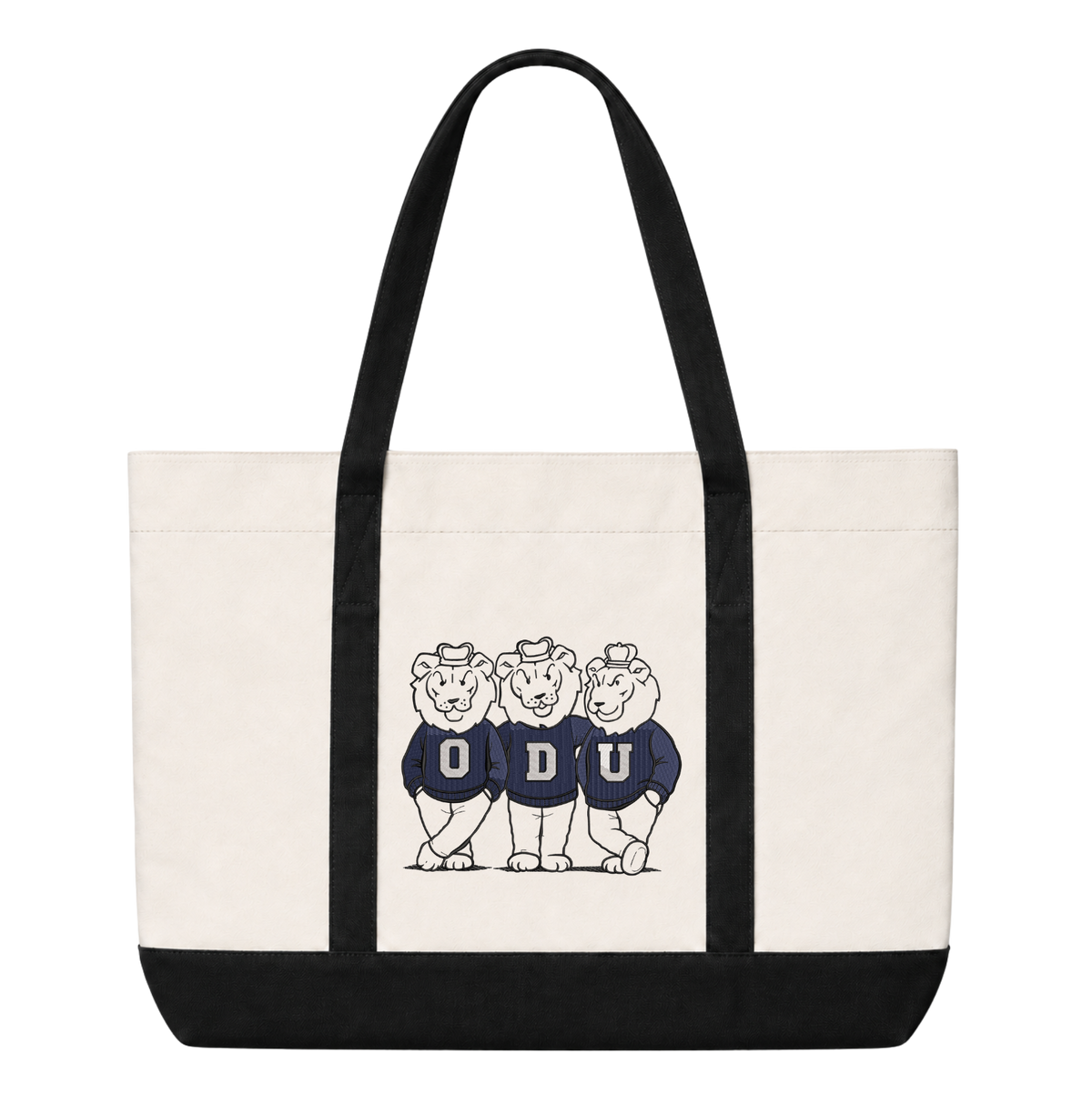 ODU Vintage Embroidered Tote Bag