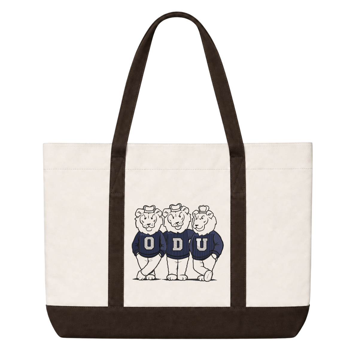 ODU Vintage Embroidered Tote Bag