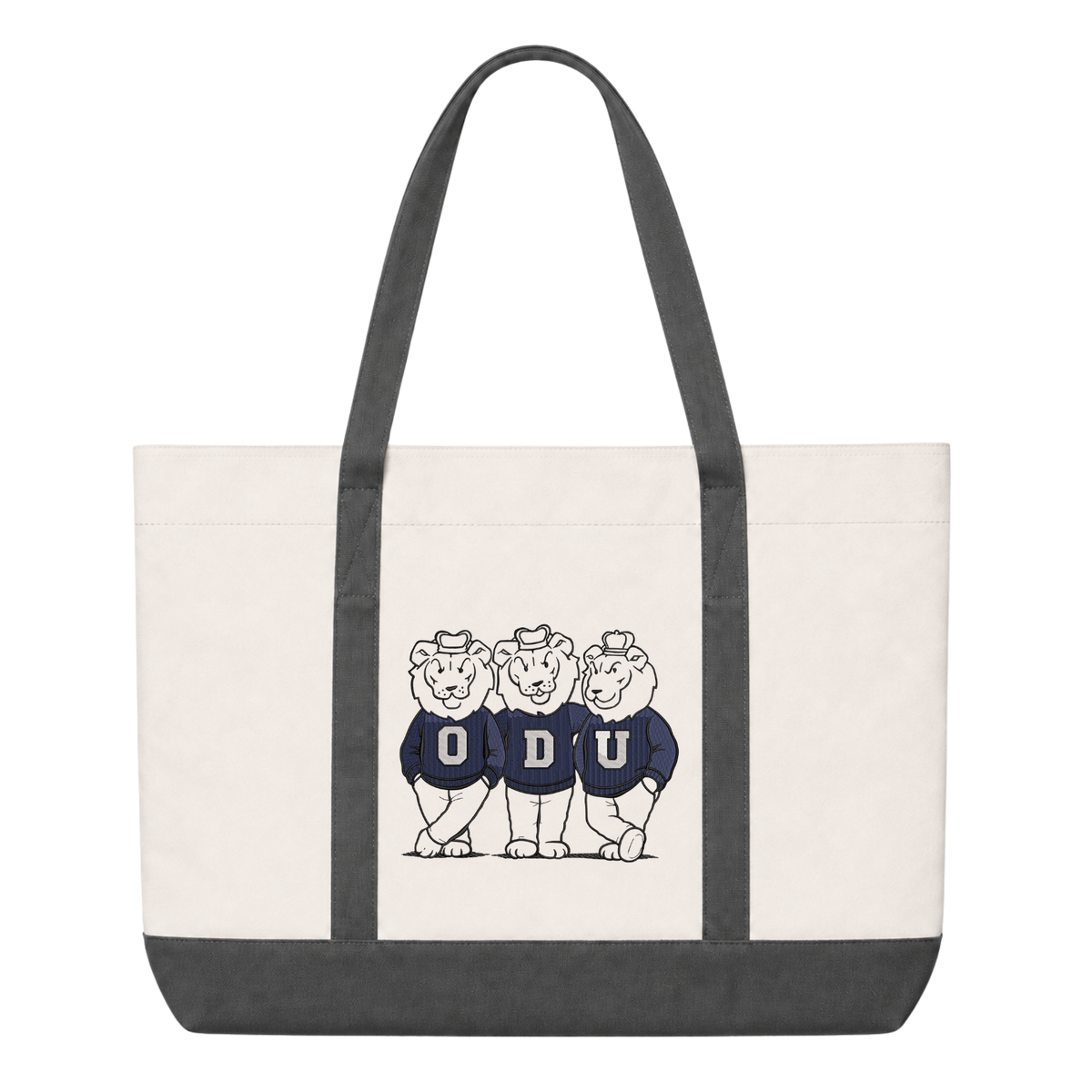 ODU Vintage Embroidered Tote Bag