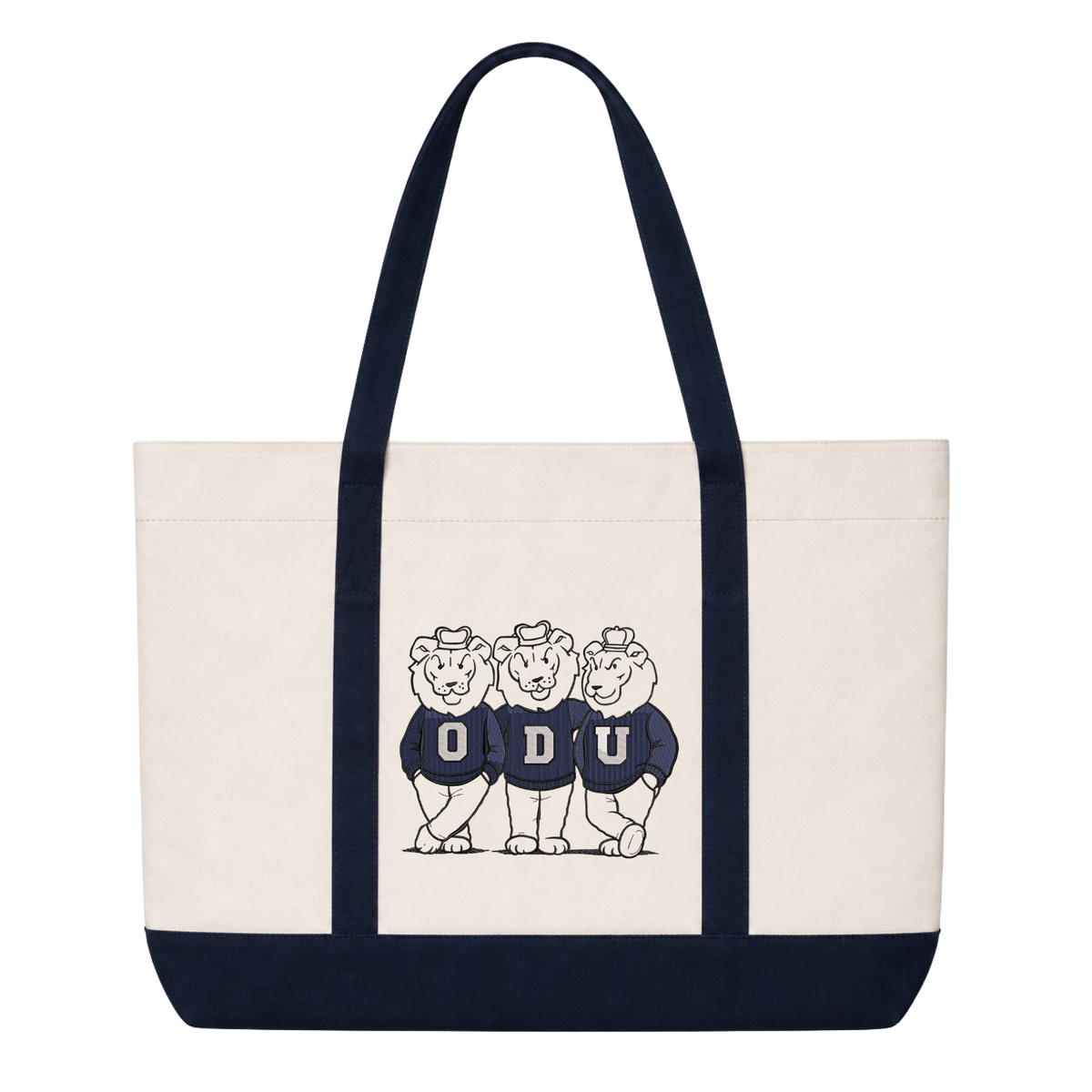 ODU Vintage Embroidered Tote Bag