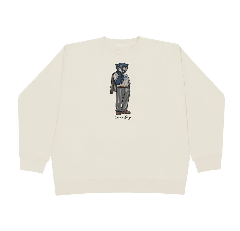 Rice Original Embroidered Crewneck