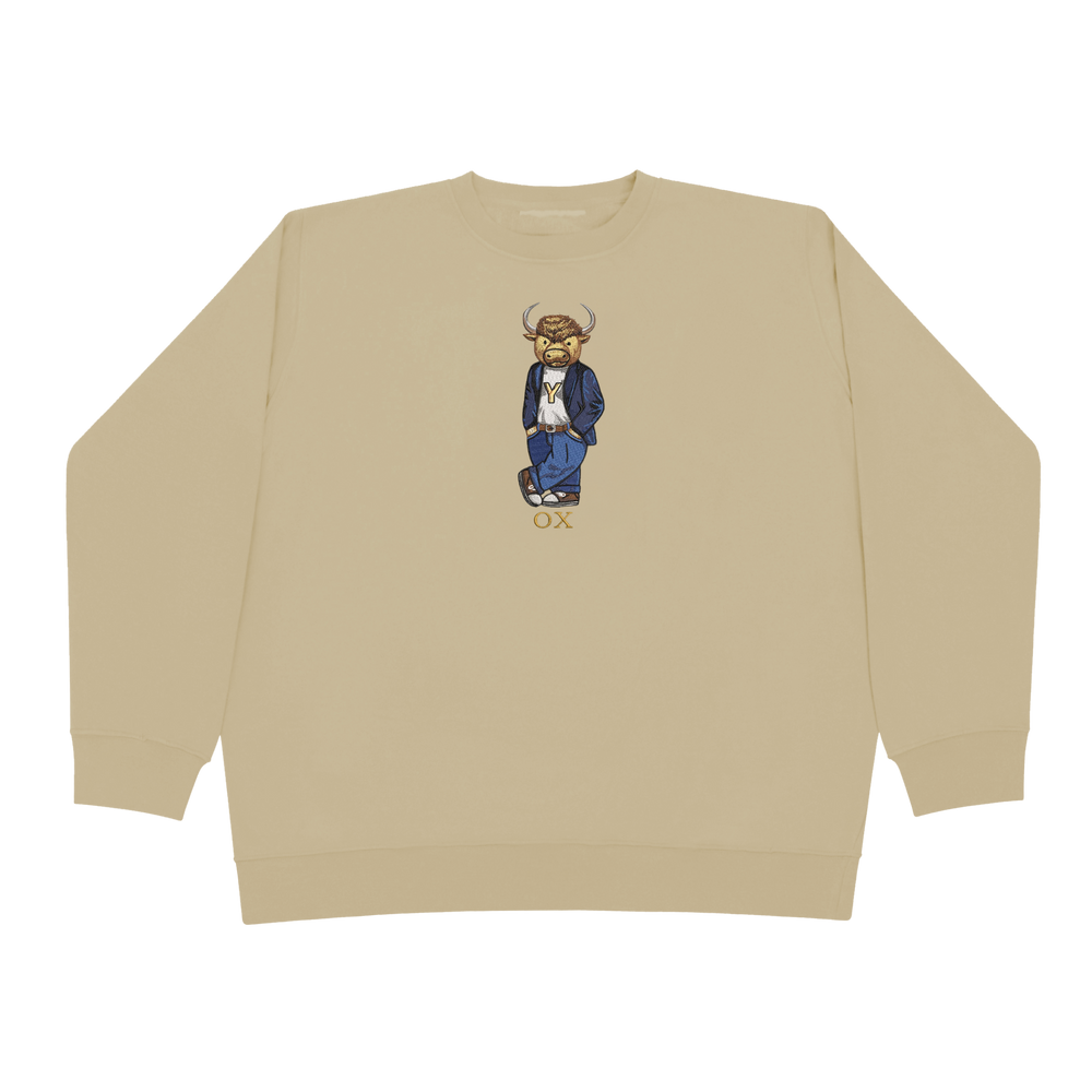 
                      
                        Embroidered Yale OX Crewneck
                      
                    