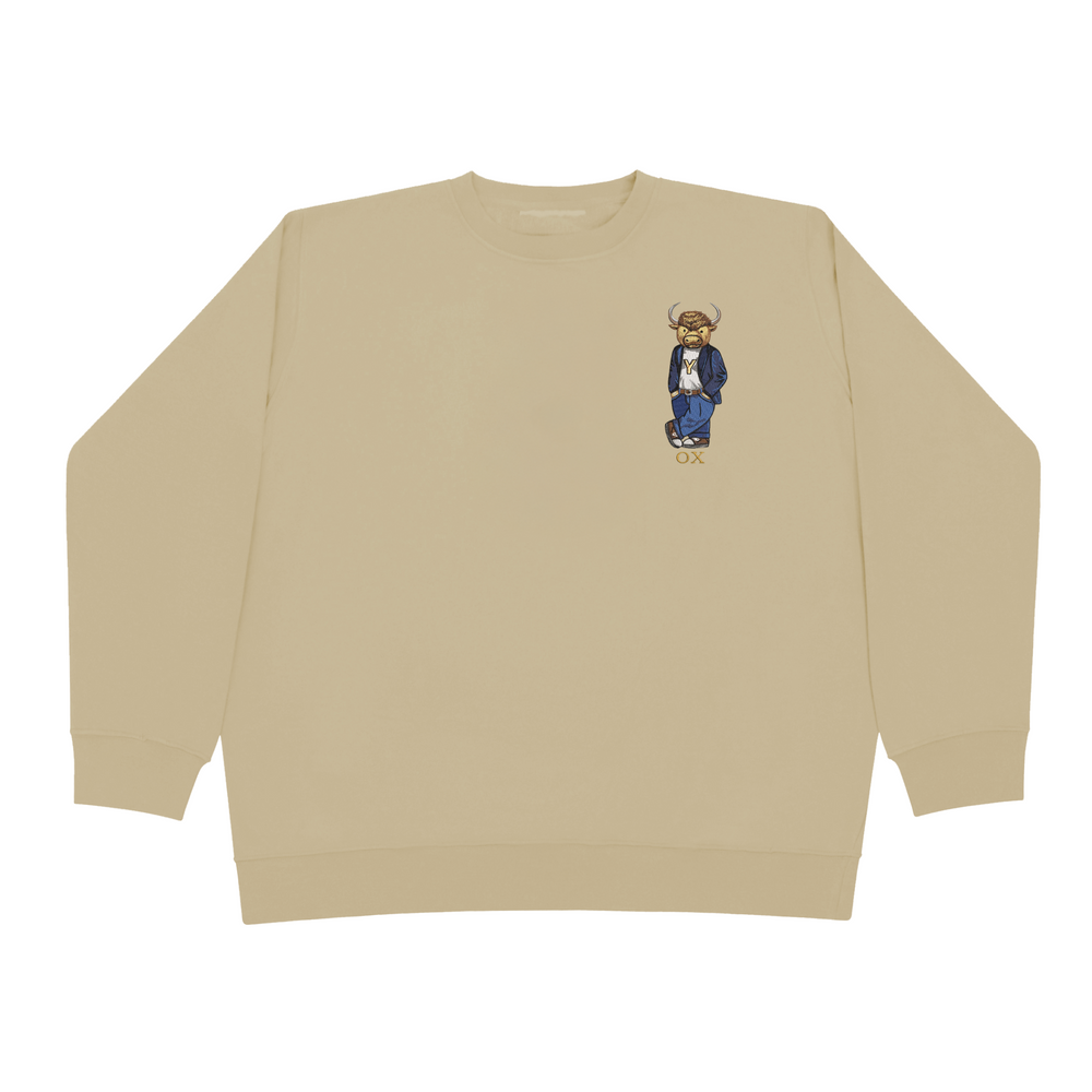 
                      
                        Embroidered Yale OX Crewneck
                      
                    