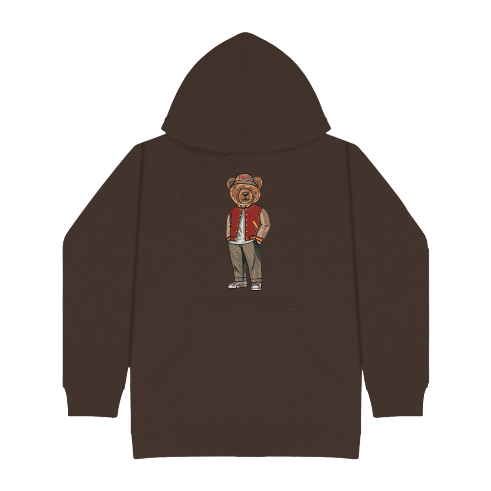 ΠΚΑ Bear Bucket Hat Embroidered Hoodie