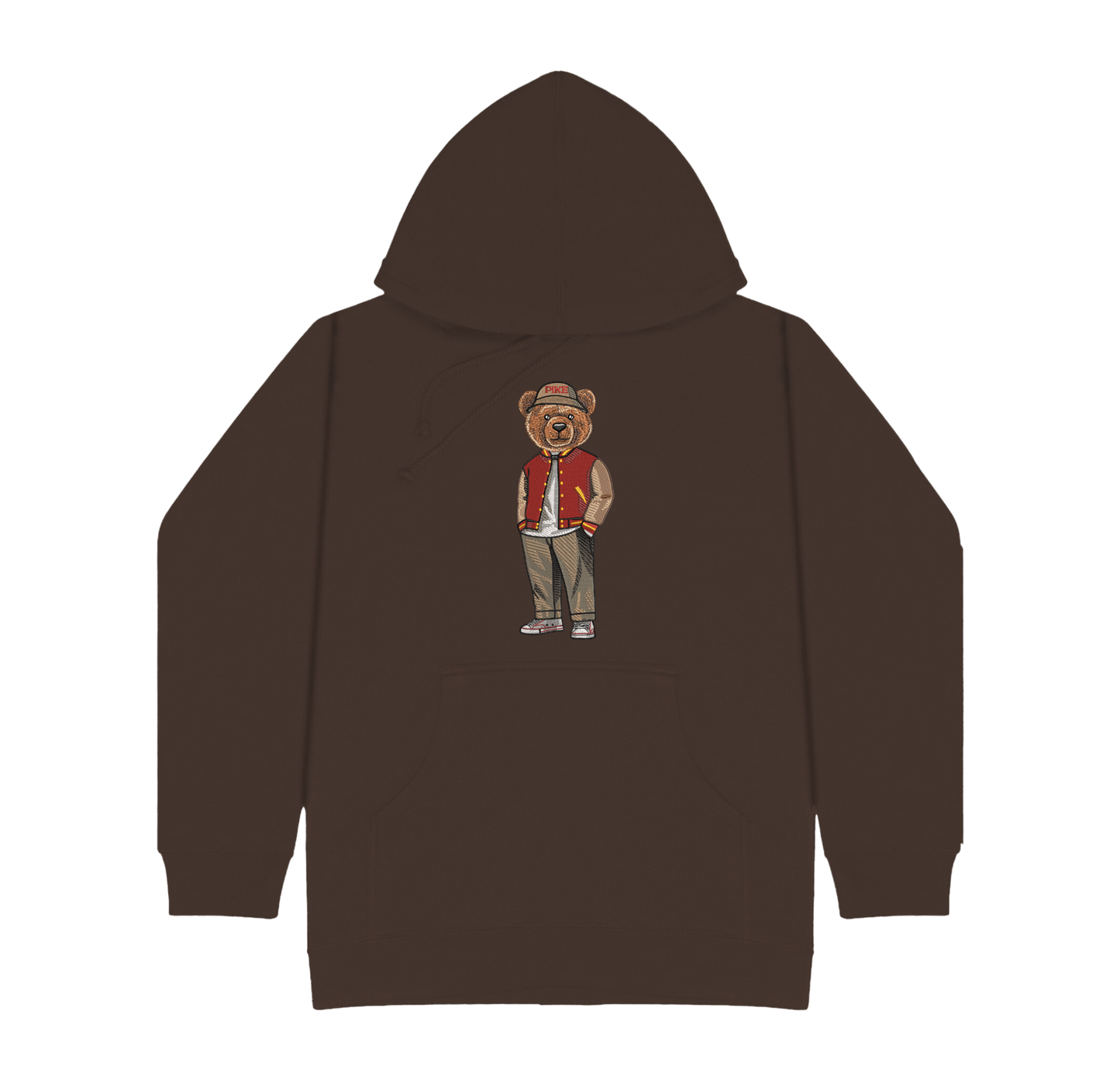 ΠΚΑ Bear Bucket Hat Embroidered Hoodie