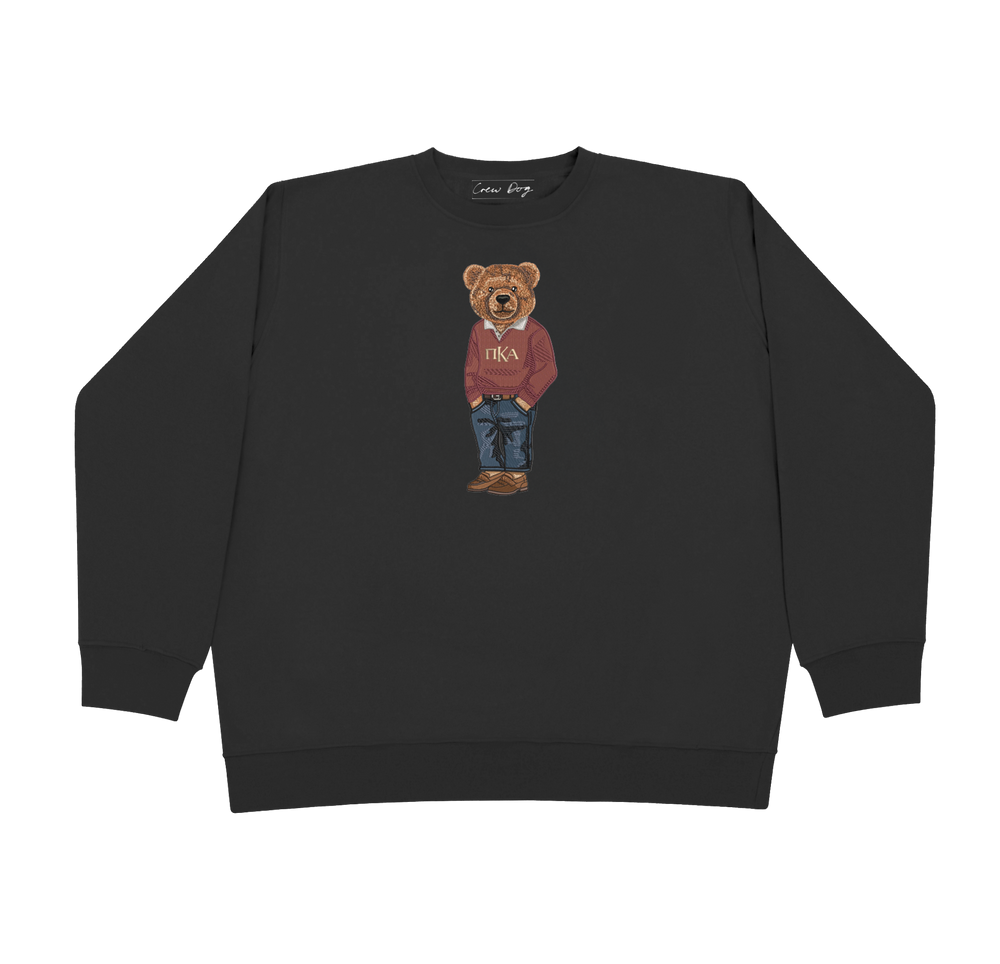 ΠΚΑ Bear Original Embroidered Crewneck