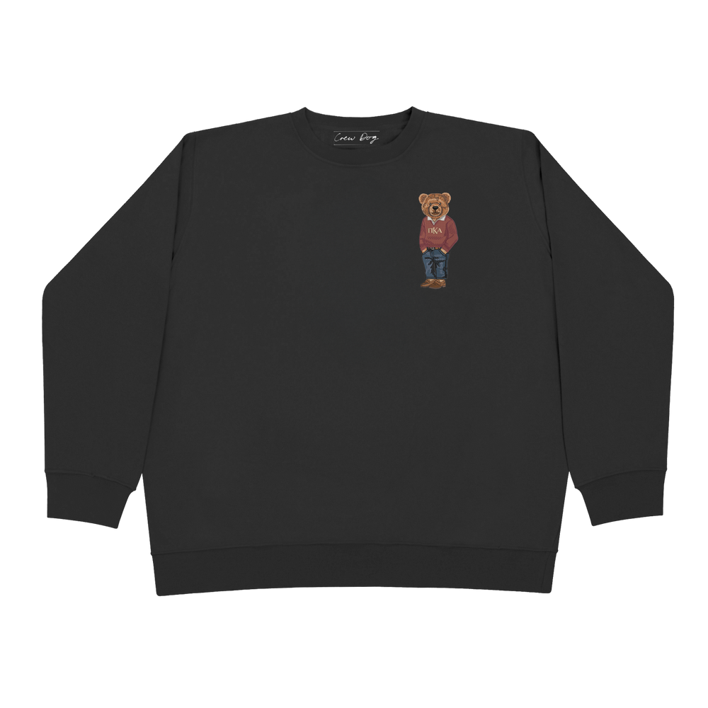 ΠΚΑ Bear Original Embroidered Crewneck