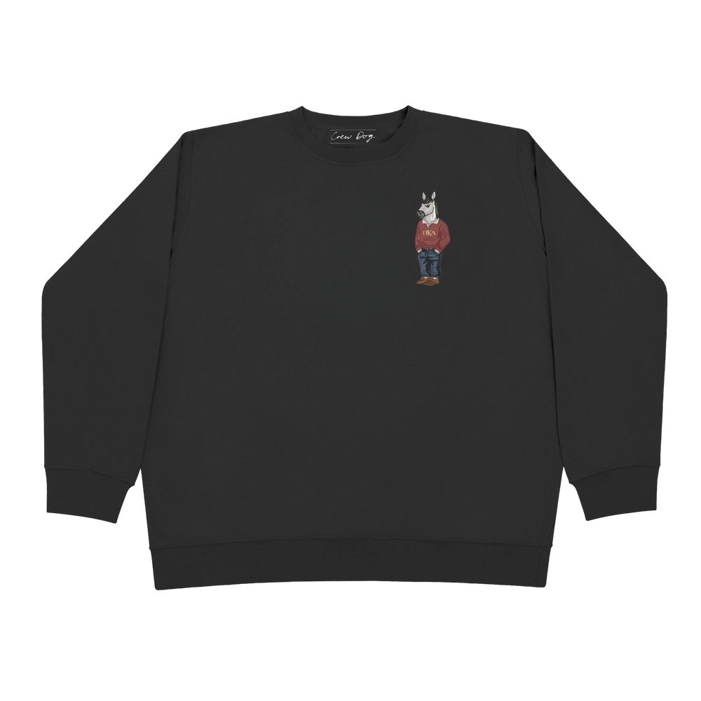 
                      
                        ΠΚΑ Horse Original Embroidered Crewneck
                      
                    