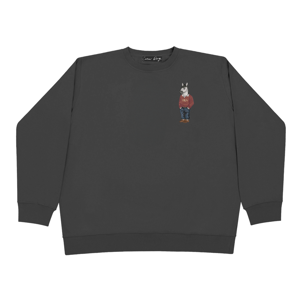 ΠΚΑ Horse Original Embroidered Crewneck