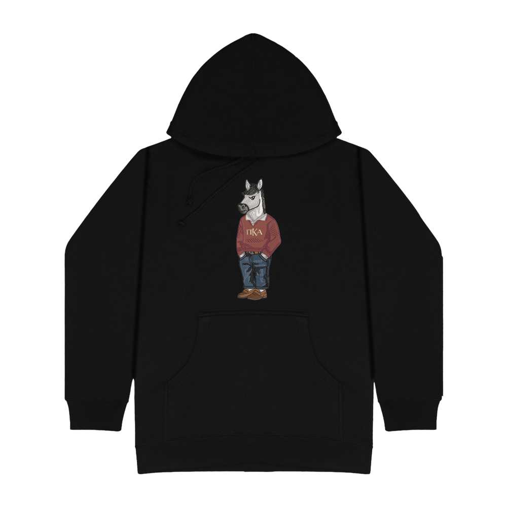 ΠΚΑ Horse Original Embroidered Hoodie