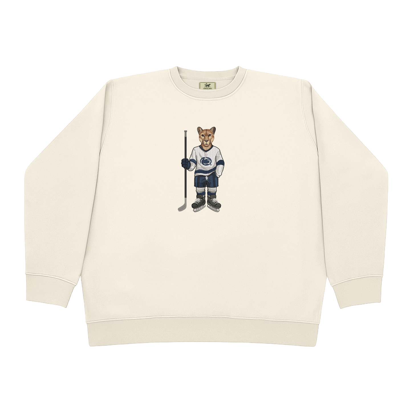 Penn State Ice Hockey Embroidered Crewneck