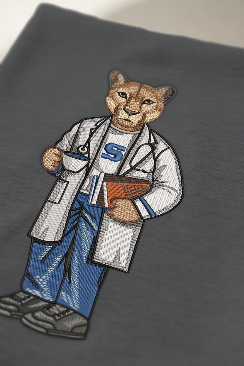 Penn State Med Embroidered Tee